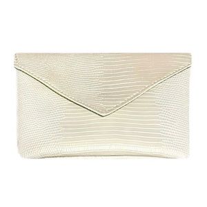 Pearl Cream IPSY Clutch Pouch